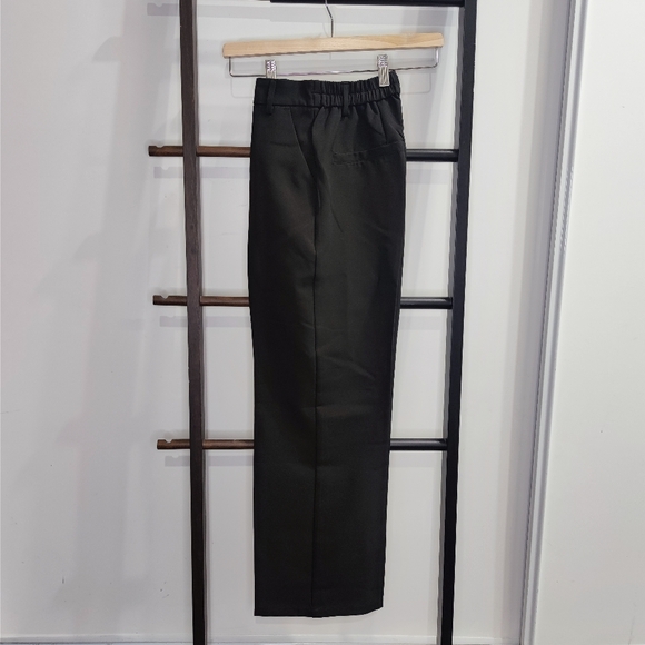 Cut twills center press slacks pants - Picture 5 of 8